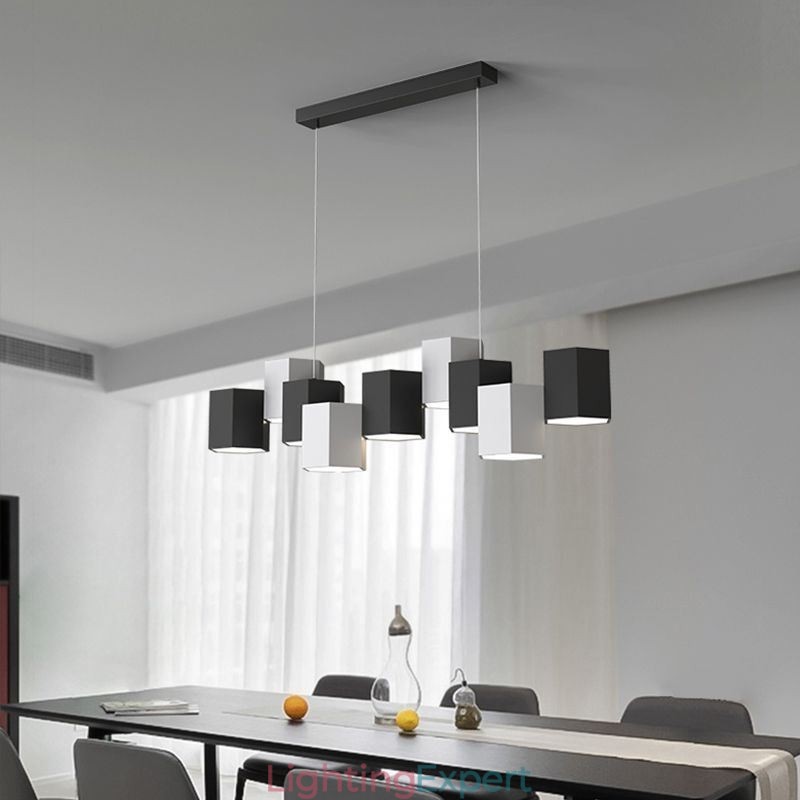 Modern Hexagonal Hanging Light Creative Combination Pendant Lamp