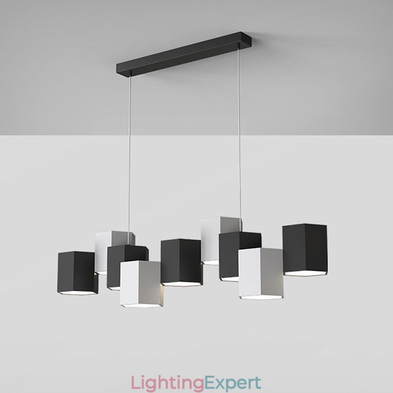 Modern Hexagonal Hanging Light Creative Combination Pendant Lamp