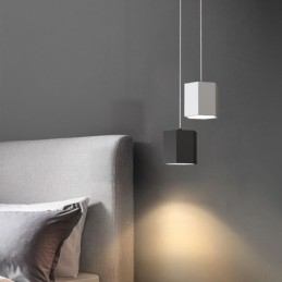 Modern Hexagonal Pendant Light Simple Hanging Lamp