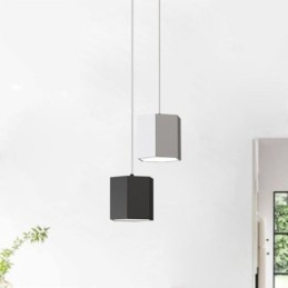 Modern Hexagonal Pendant Light Simple Hanging Lamp