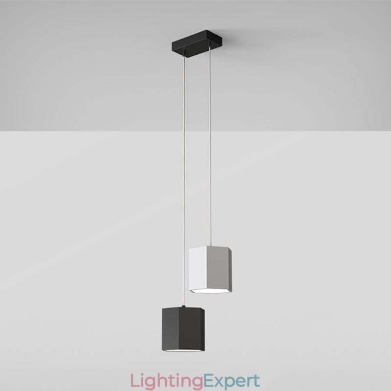 Modern Hexagonal Pendant Light Simple Hanging Lamp