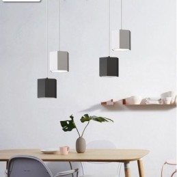 Modern Hexagonal Pendant Light Simple Hanging Lamp