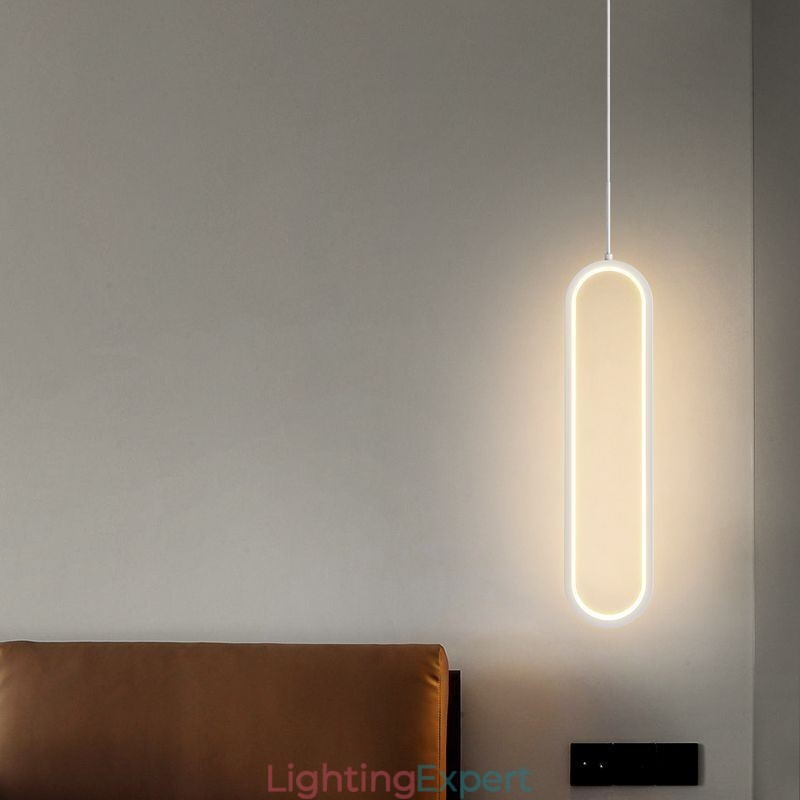 Modern Pendant Light Minimalist Oval Pendant Lighting