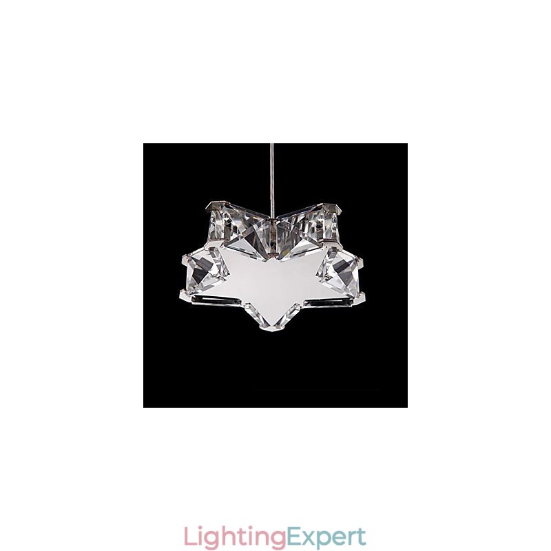 Chandelier 1 Light Simple Modern Artistic Pendant Light