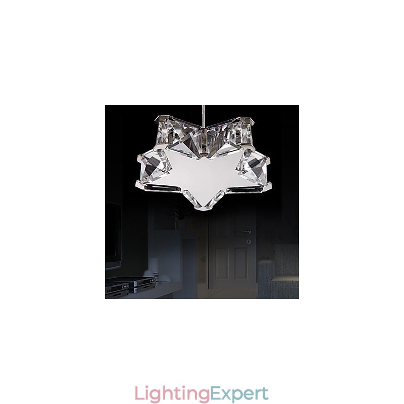 Chandelier 1 Light Simple Modern Artistic Pendant Light