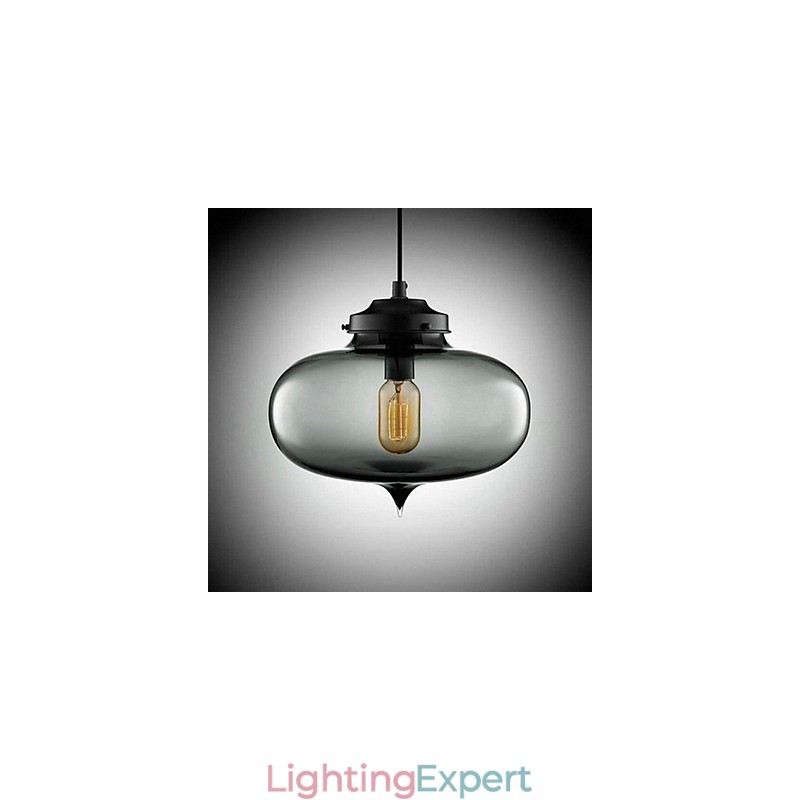 Bubble Design Pendant 1 Light Minimalist Iron Painting