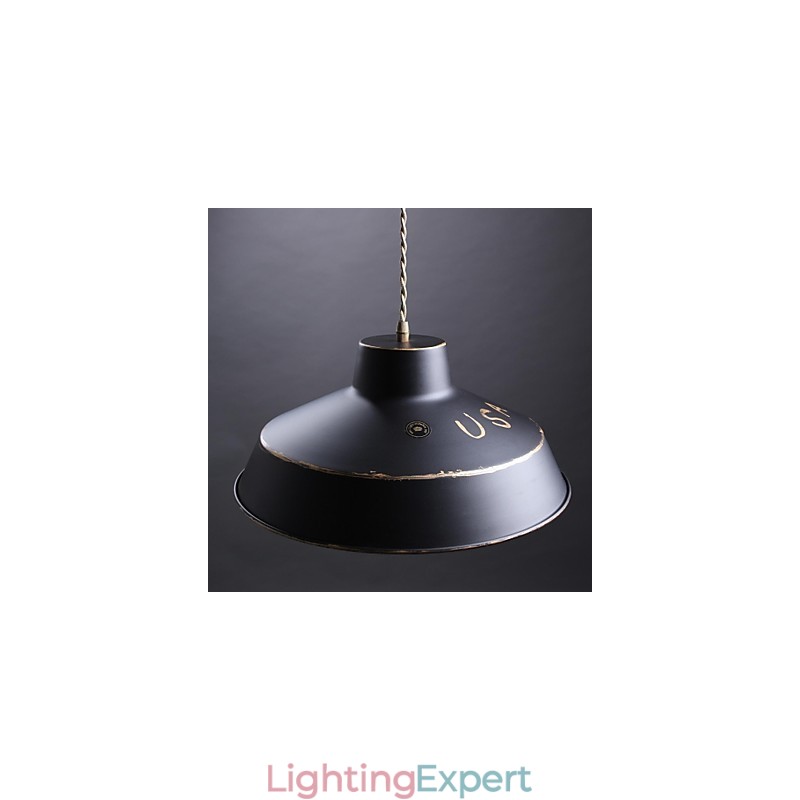 Modern Contemporary Traditional Classic Retro Country Bowl Painting Metal Chandelier