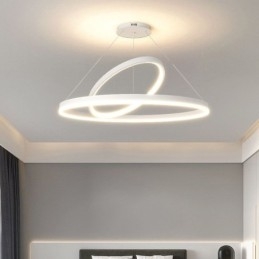 Modern Pendant Light Circle Rings Acrylic Pendant Lamp