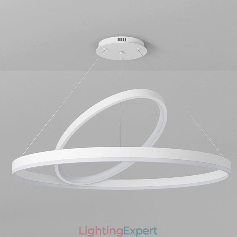 Modern Pendant Light Circle Rings Acrylic Pendant Lamp
