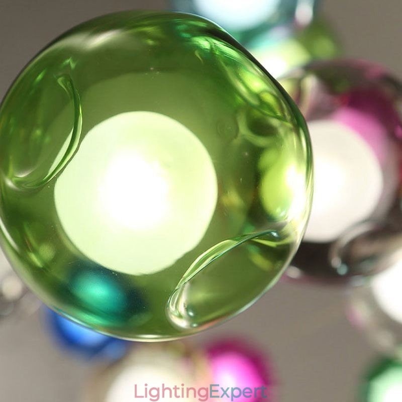 Modern Crystal Ball Pendant Light Colorful Crystal Chandelier (Colorful Style Pls Contact Us)