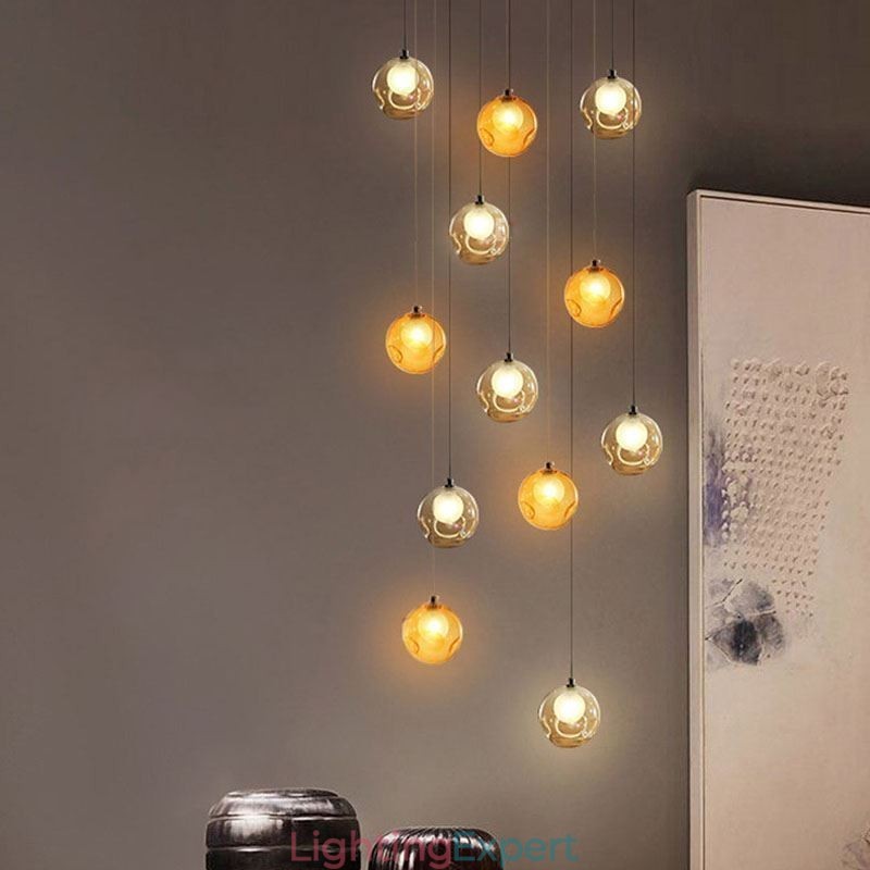 Modern Crystal Ball Pendant Light Colorful Crystal Chandelier (Colorful Style Pls Contact Us)