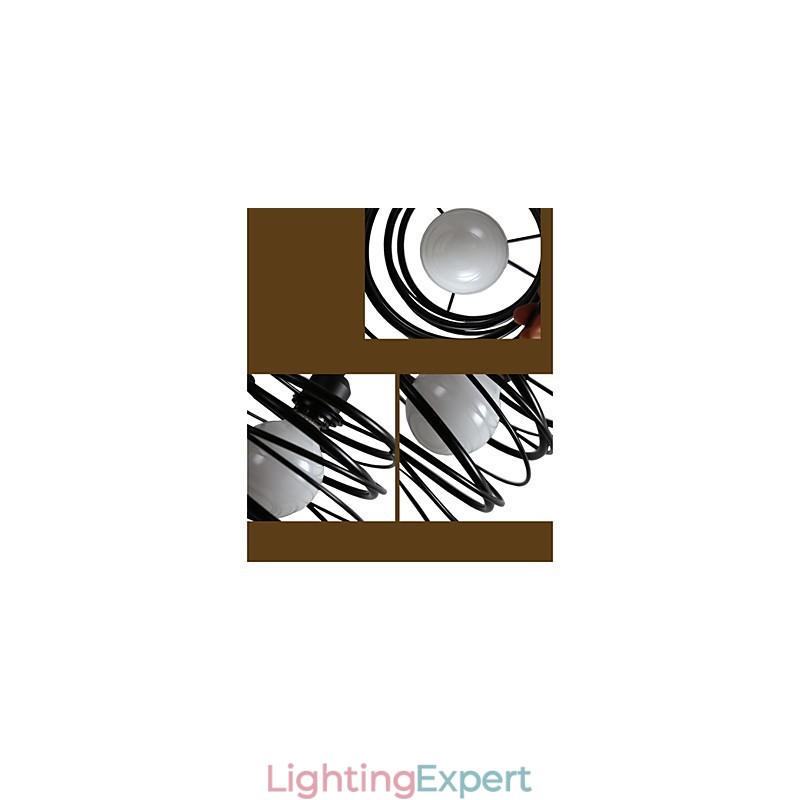 Chandelier Mini Style Traditional Classic Metal