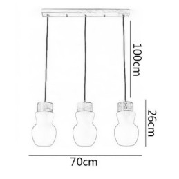 Japanese Glass Pendant Light Creative Decoration Hanging Light