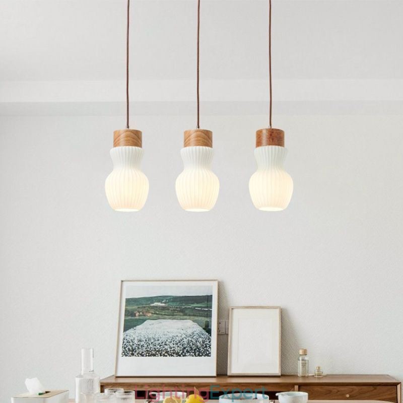 Japanese Glass Pendant Light Creative Decoration Hanging Light