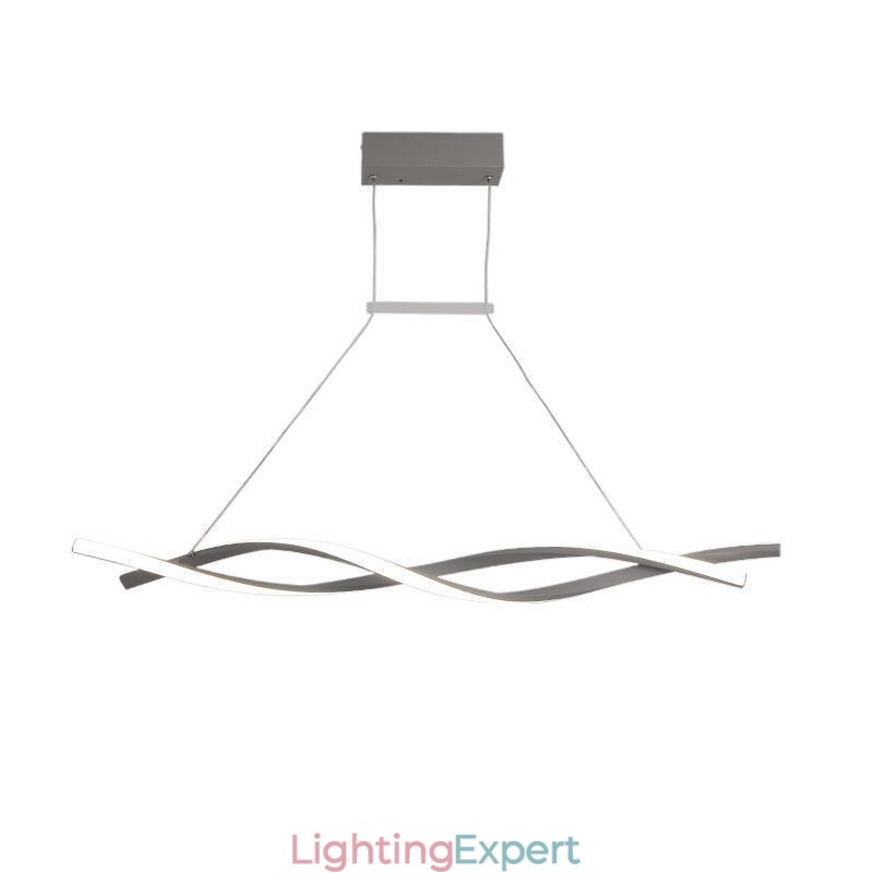 Modern Pendant Light Twist Design Hanging Lamp Dining