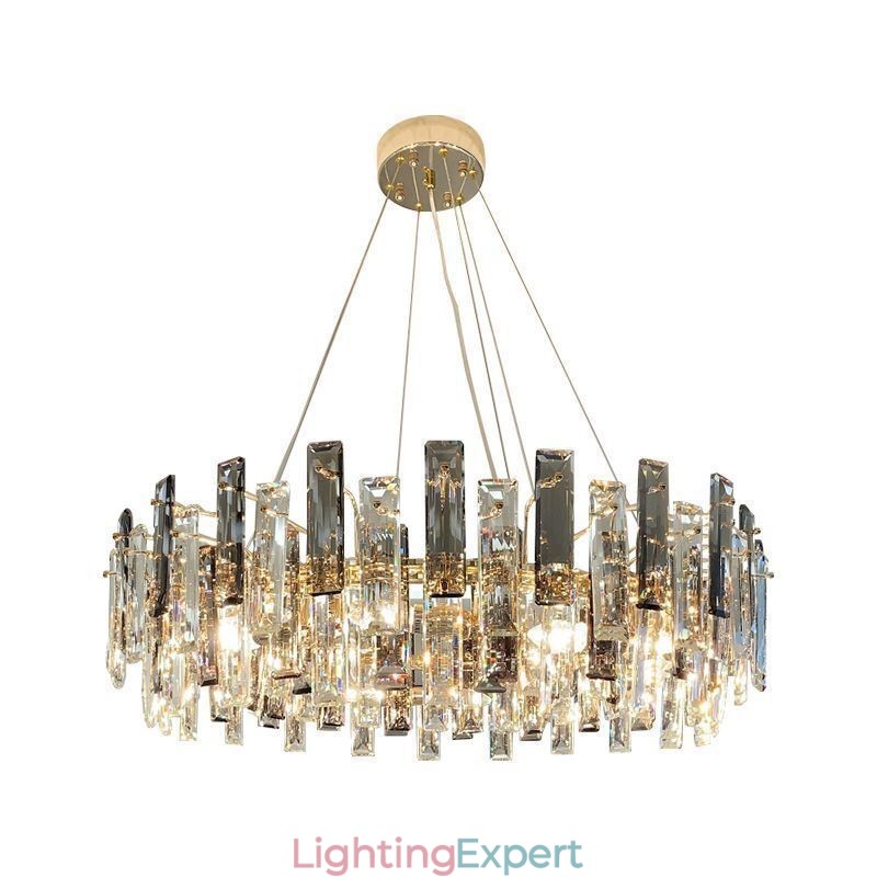 Luxury Glass Chandelier European Style Pendant Light