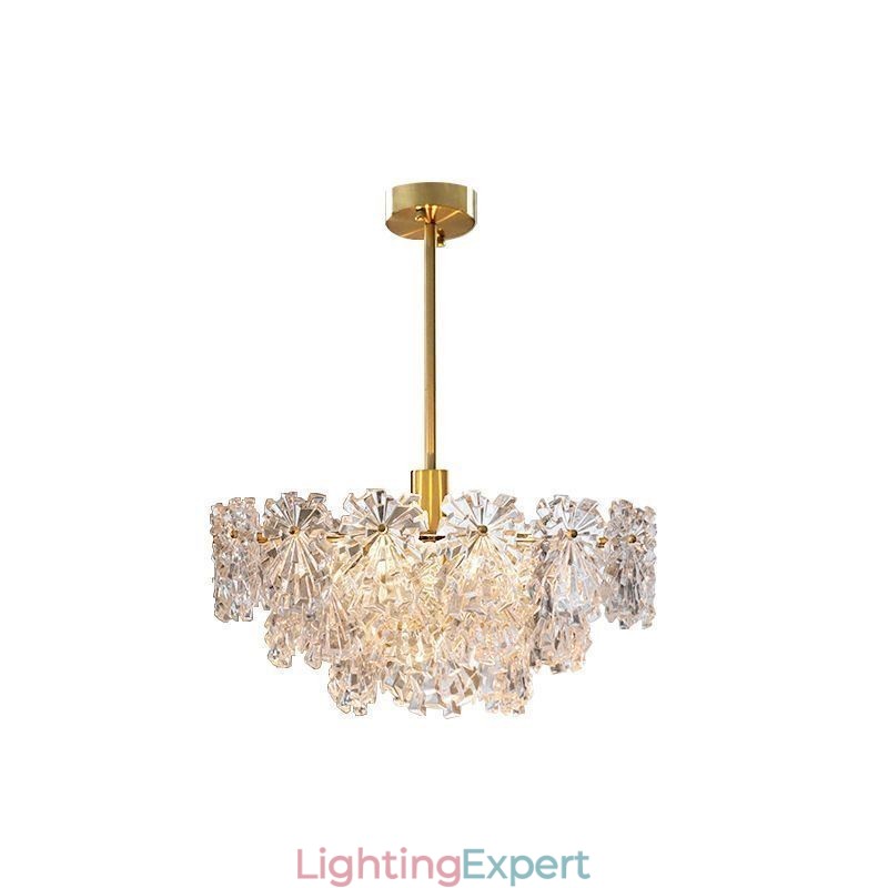 Luxury Pendant Light Home Décor Glass Chandelier Living