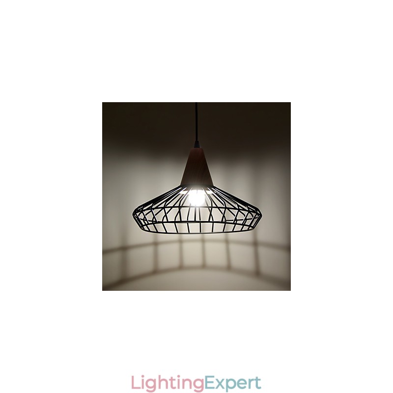 Modern Contemporary Painting Metal Chandelier