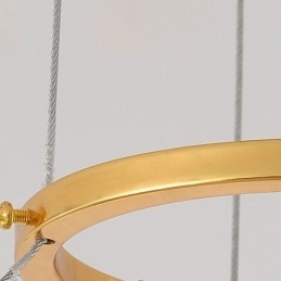 European Glass Hanging Light Fan Shaped Art Chandelier