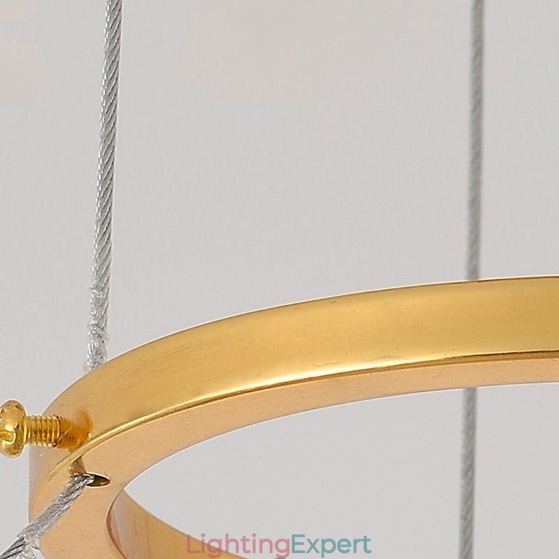 European Glass Hanging Light Fan Shaped Art Chandelier