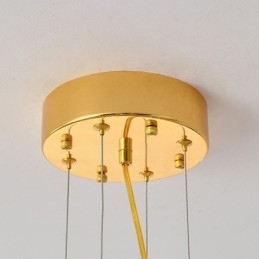 Modern Shell Glass Chandelier Lights Dining