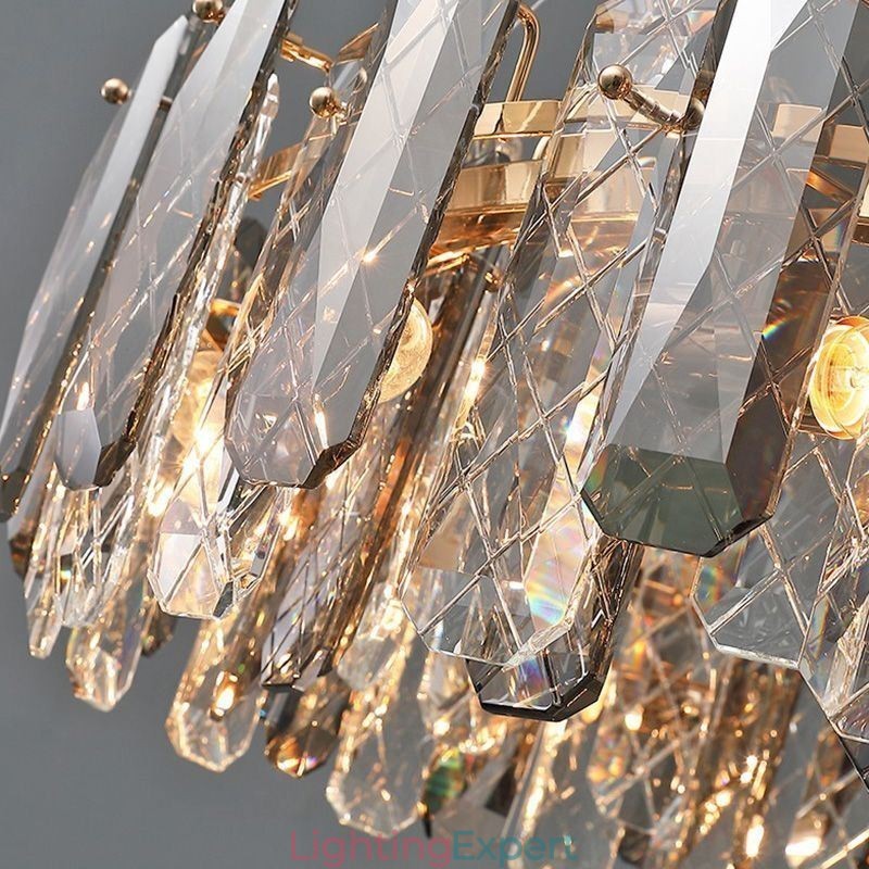 Modern Glass Pendant Lighting Luxury Hanging Lighting Fixture Dining