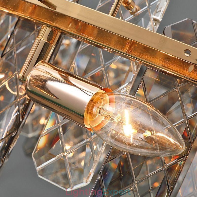 Modern Glass Pendant Lighting Luxury Hanging Lighting Fixture Dining