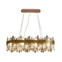 Light Luxury Chandelier Post Modern Glass Pendant Light