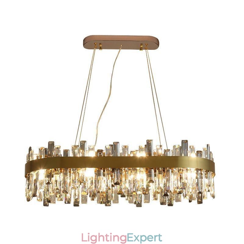 Light Luxury Chandelier Post Modern Glass Pendant Light
