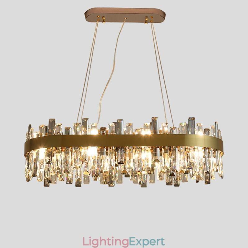 Light Luxury Chandelier Post Modern Glass Pendant Light