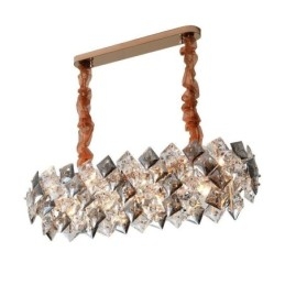 European Glass Chandelier Creative Light Luxury Pendant Lighting