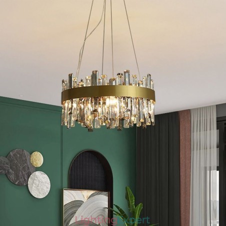 Luxury Glass Chandelier European Style Pendant Light Living Luxury Glass Chandelier European Style Pendant Light Living