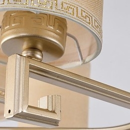 The Chinese Style Chandelier Iron Copper Imitation Air Lamps