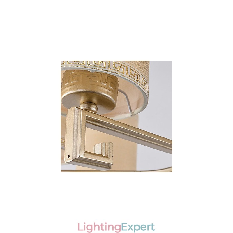 The Chinese Style Chandelier Iron Copper Imitation Air Lamps