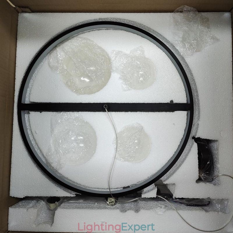 Modern Hanging Lights Fixture Chandelier Glass Bubble Pendant Light