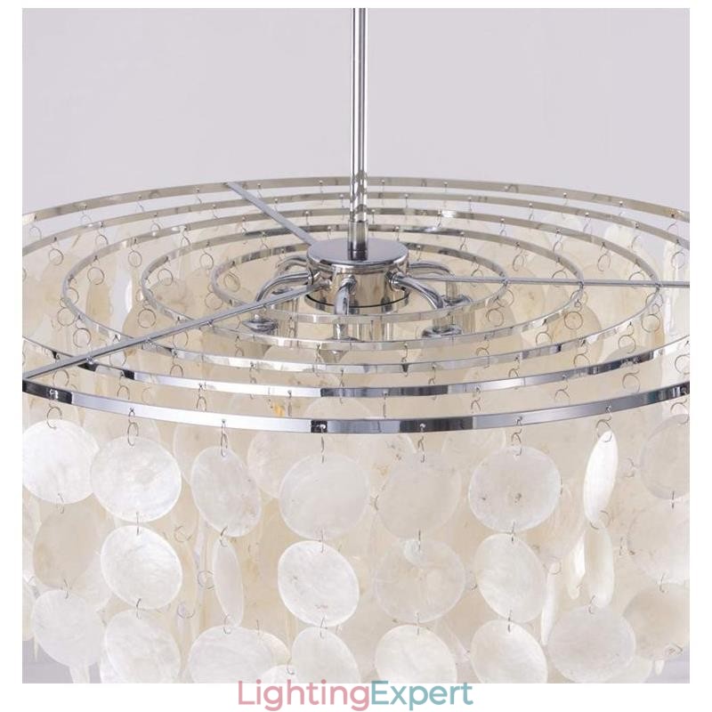 European Seashell Pendant Light Contemporary Hanging Light