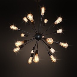 Country Designers Antique Brass Metal Chandelier