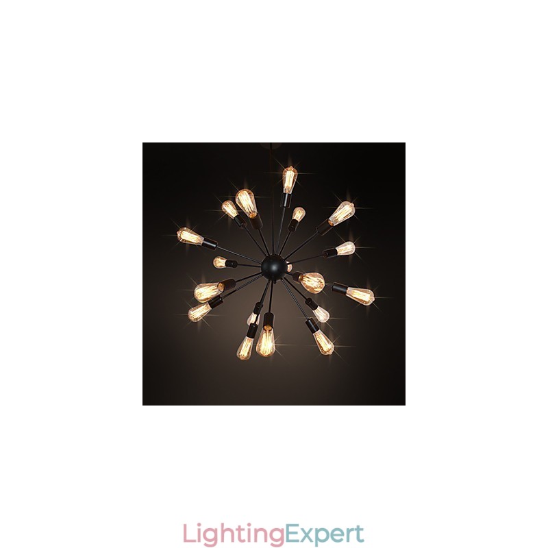 Country Designers Antique Brass Metal Chandelier