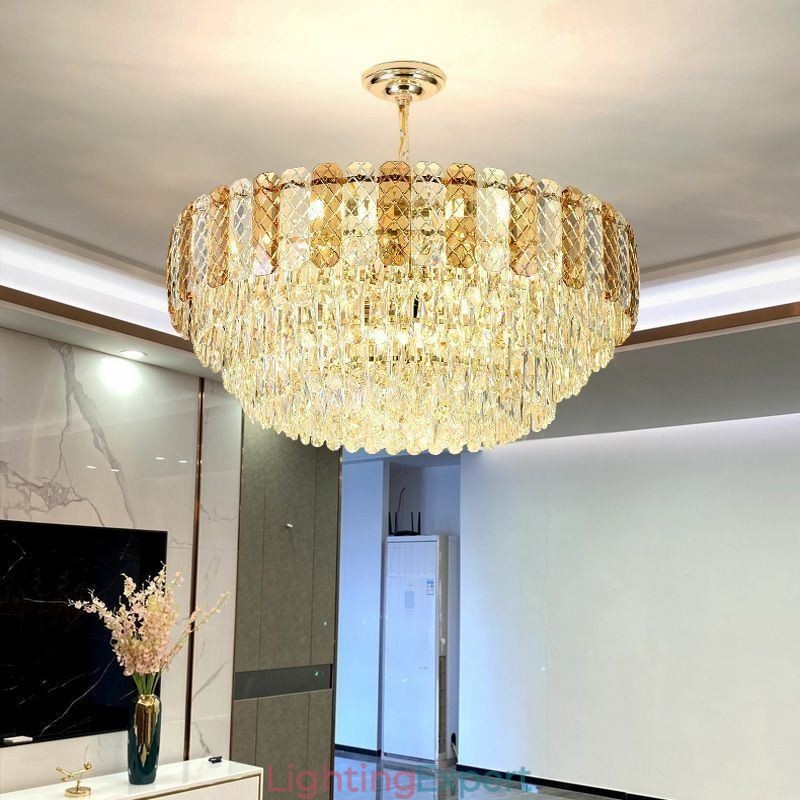 Luxury European Pendant Light Crystal Ceiling Light