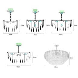 Luxury European Pendant Light Crystal Ceiling Light