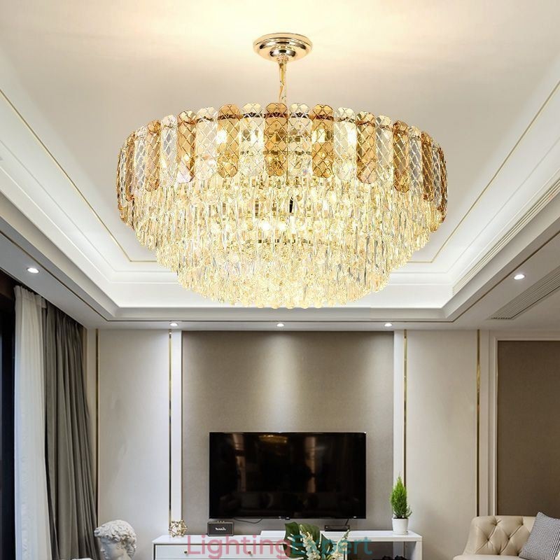 Luxury European Pendant Light Crystal Ceiling Light