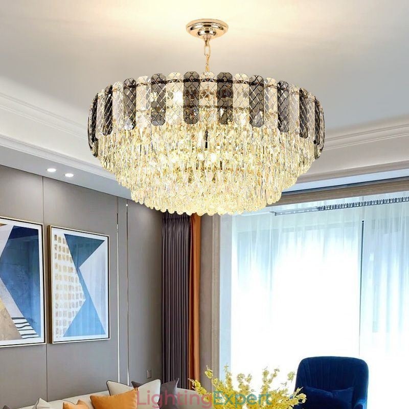 Luxury European Pendant Light Crystal Ceiling Light