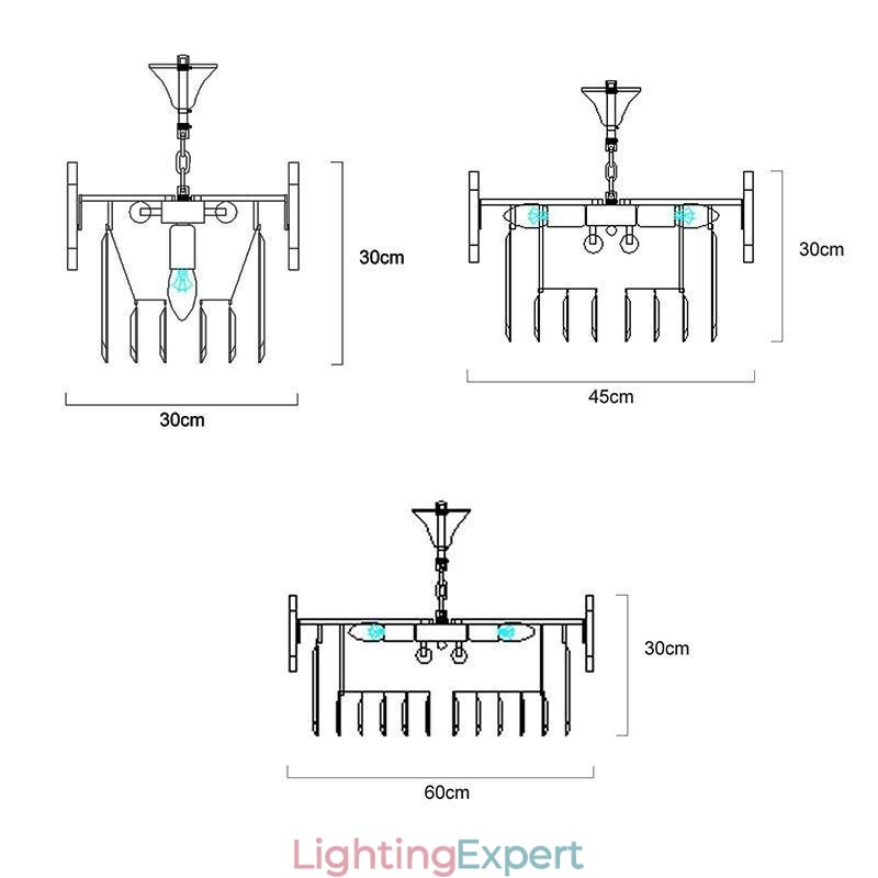 Luxury Pendant Light Crystal Gold Ceiling Light