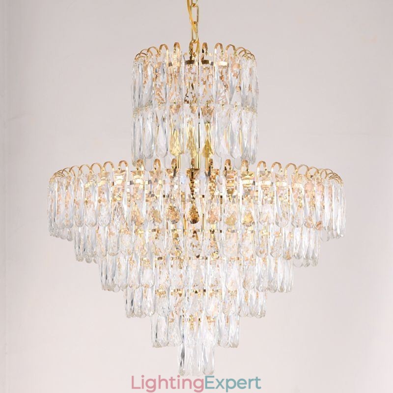 Modern Crystal Pendant Light Contemporary Ceiling Lights Fixtures