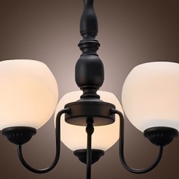 Traditional Classic Candle Style Bronze Chandelier