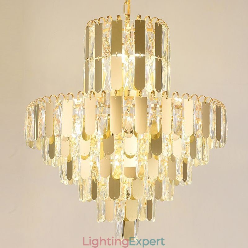 Modern Crystal Pendant Light Contemporary Ceiling Lights Fixtures