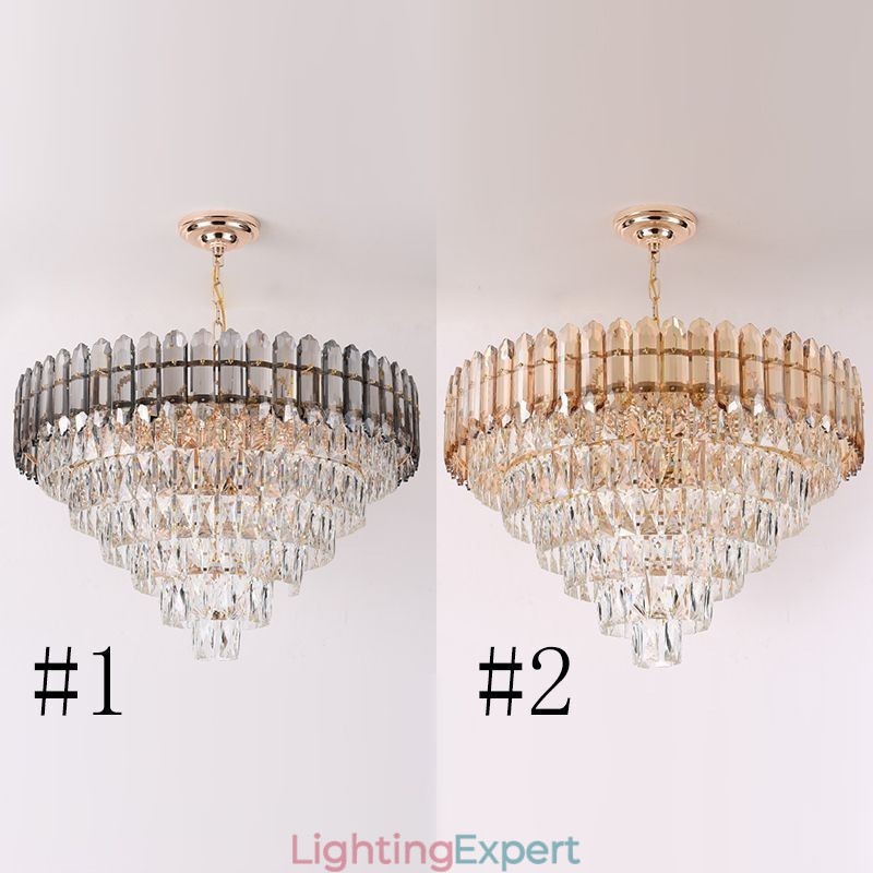 Modern Crystal Pendant Light Ceiling Lighting Fixture