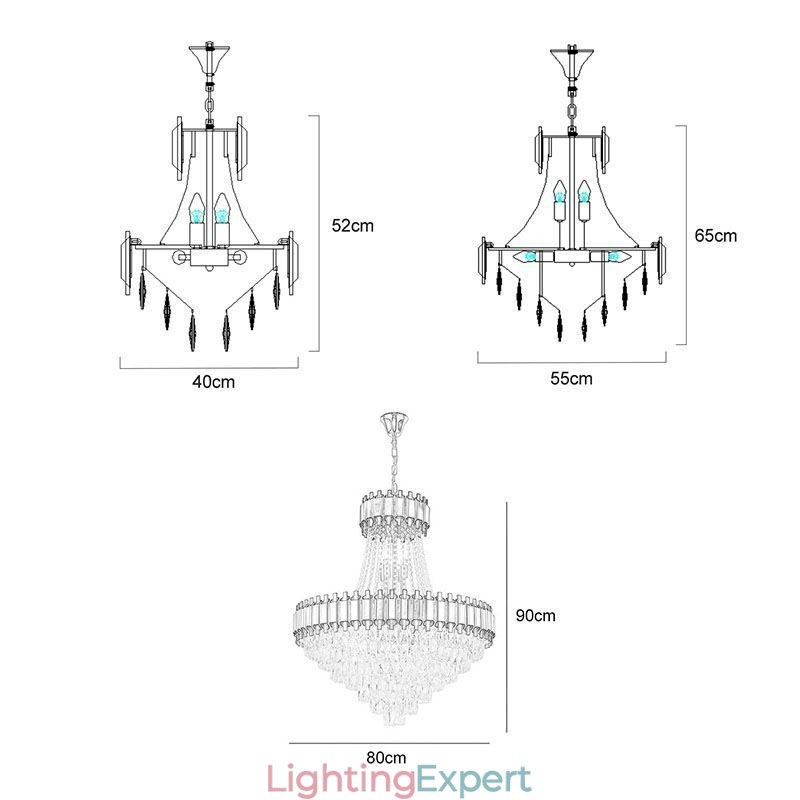 Modern Crystal Pendant Light Ceiling Light