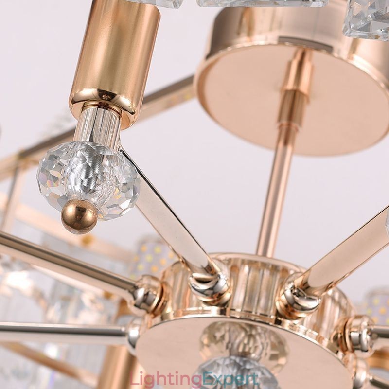 White Crystal Pendant Light Modern Ceiling Lights Hanging Lights