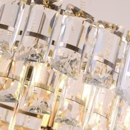 White Crystal Pendant Light Modern Ceiling Lights Hanging Lights